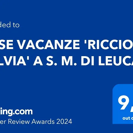 Vacanze 'riccio E Salvia' A S. M. Di Leuca Holiday home